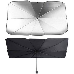 Best Business Gift Car Sun Shade Protector Parasol Auto Front Window Sunshade Covers Car Sun Windshield Protection umbrella