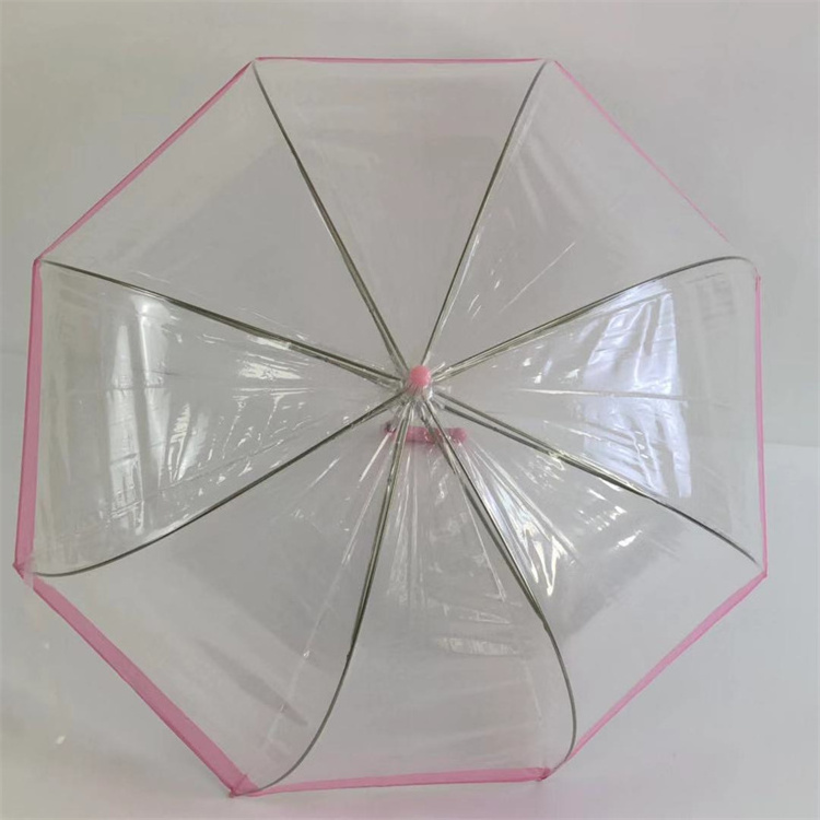 Advertising Korean Princess Mushroom Apollo clear Umbrella