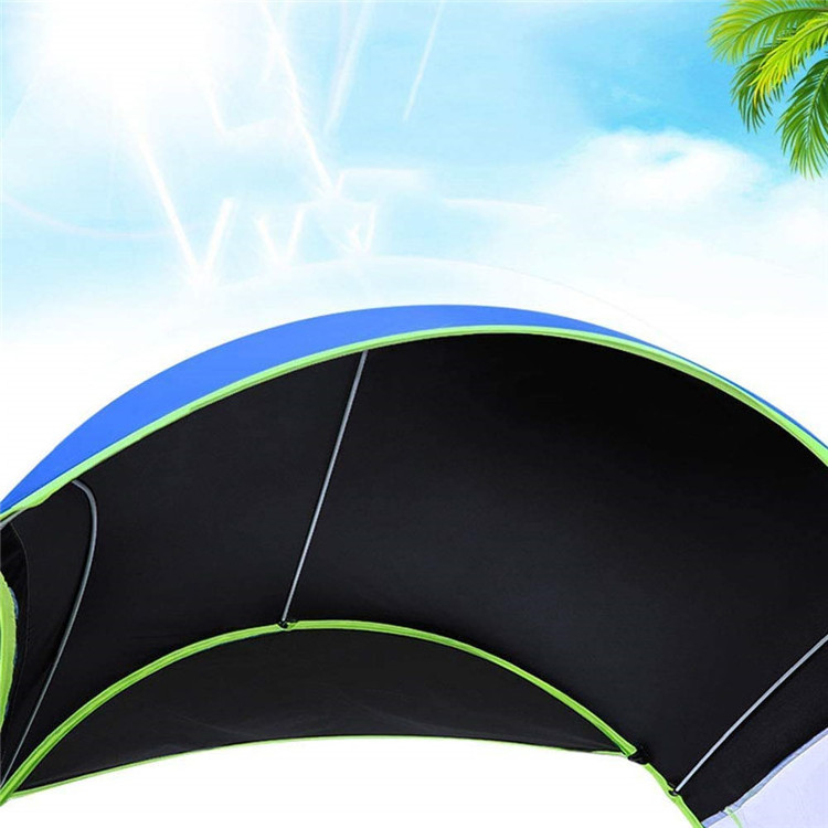 Black Coating Motorcycle Canopy Cover Windshield Sunshade Electric Scooter Umbrella