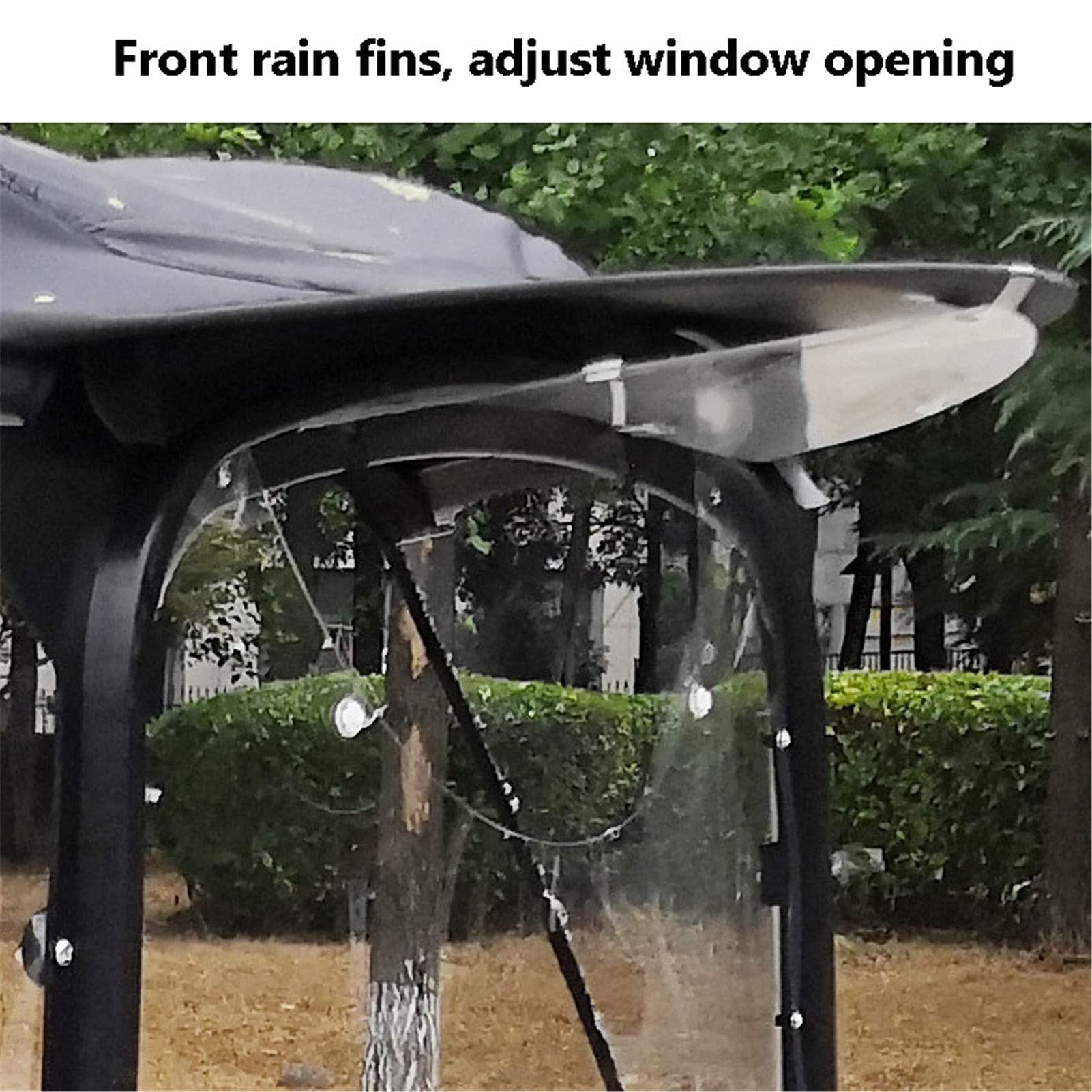 Waterproof Electric Motorcycle Umbrella Canopy Mobility Sun Shade Rain Cover