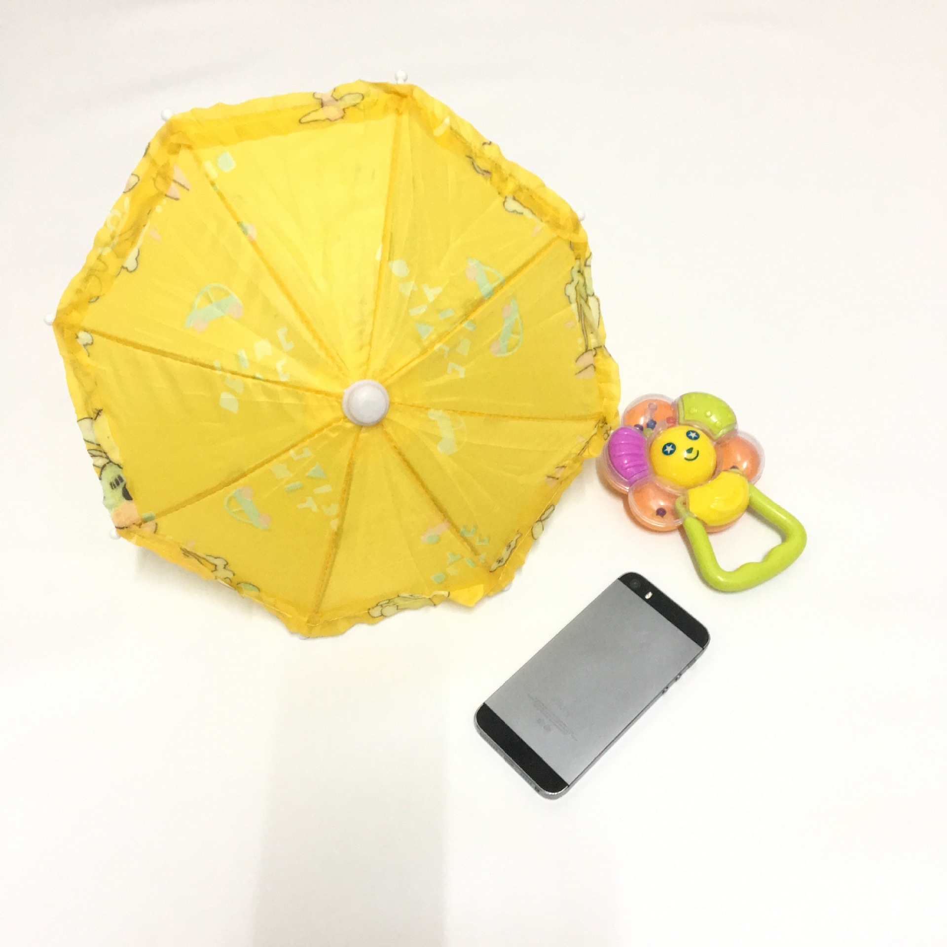 Children's cute wave Dot Umbrella Straight Stick Umbrella J handle Lace umbrella