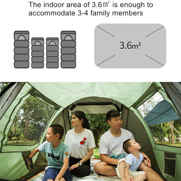 Wholesale automatic Instant tent outdoor waterproof tenda camping glamping pop up tents for family