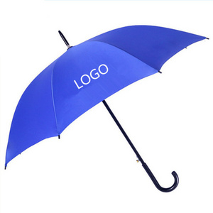 High quality Custom Cheap advertising promotional rain straight umbrella with logo printing