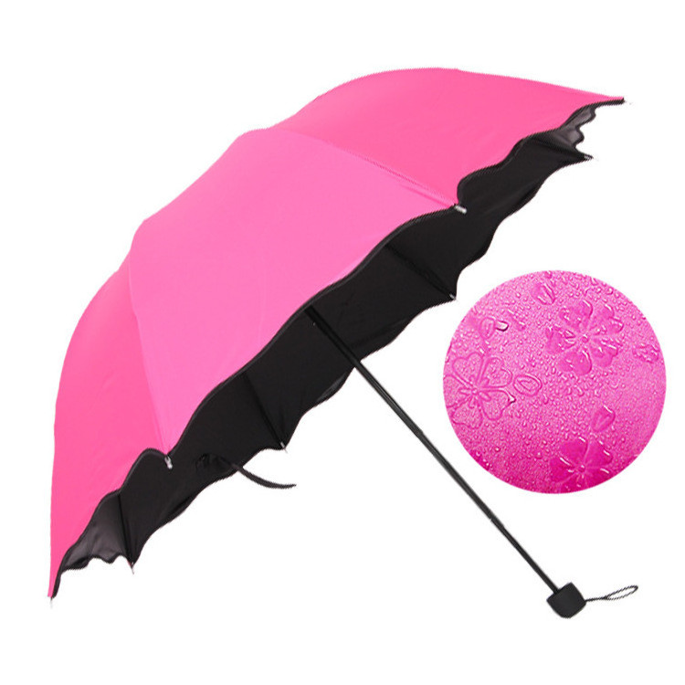 High Quality Promotional Sun Magic Change Color Magic Umbrella,Color Changing Umbrella