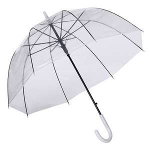 42" Automatic Open Apollo Transparent Clear Bubble Dome Rain adult clear umbrella