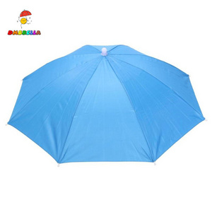 custom printed colorful 12" mini umbrella hat head umbrella