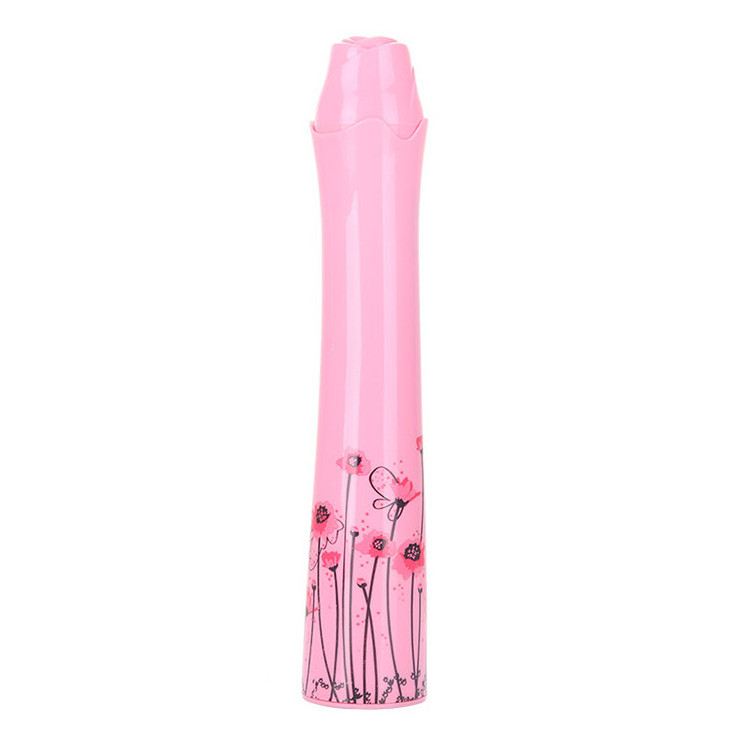 New design portable outdoor camping rose shaped bottle shape umbrella