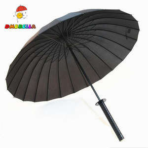 Full Body Strong Windproof Rain Mens Katana Umbrella