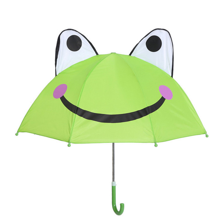 Lovely cheap small ear polyester popular animal shaped umbrella for kids