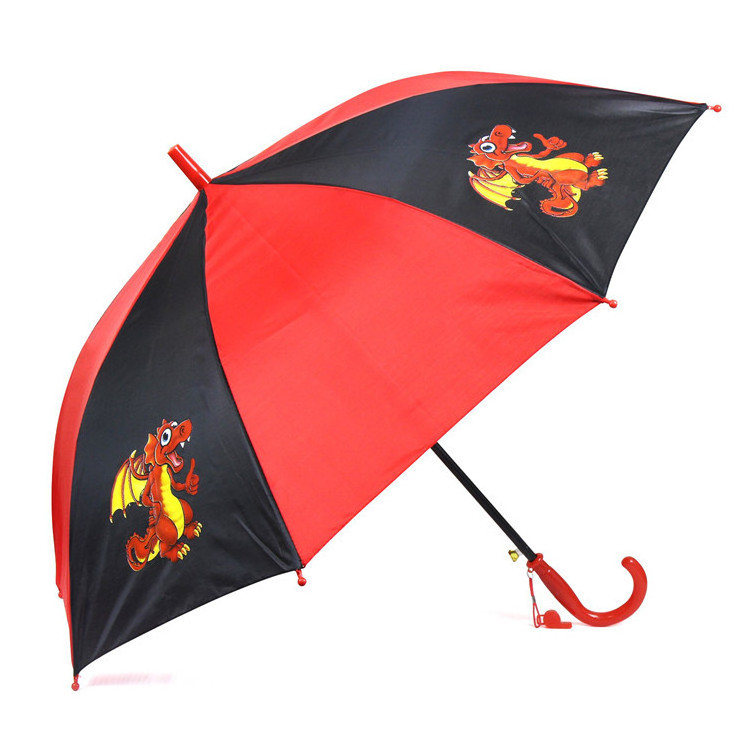 19inch Custom Cute Cartoon Straight Children Umbrella