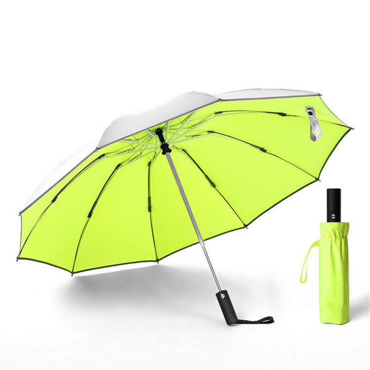 High quality folding full body umbrella custom parasol 3 fold automatic reverse umbrella