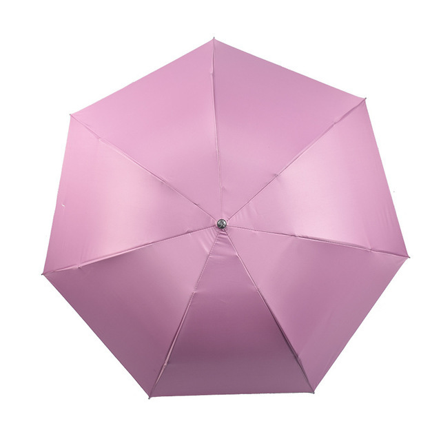 hot sell wholesale Cheap price buy bulk Sliver coated folding umbrellas with logo prints