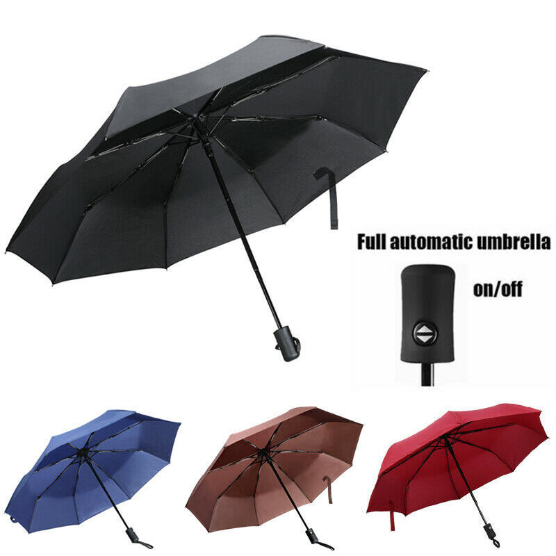 Compact Foldable Umbrella Auto Open and Close 3 Folding Umbrella