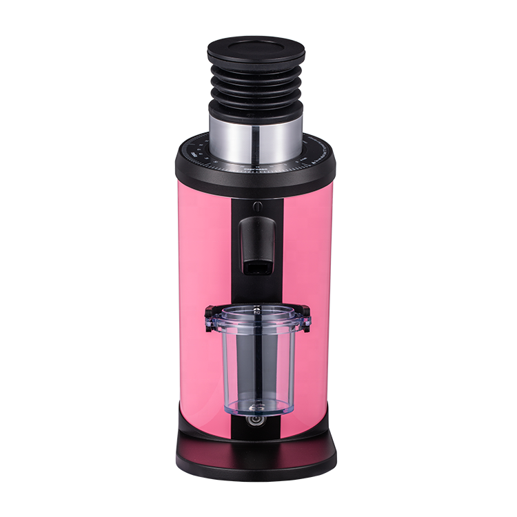 Factory fast deliver Pink DF64 coffee grinder 220V  single dose grinder 64mm burr DF64 grinder