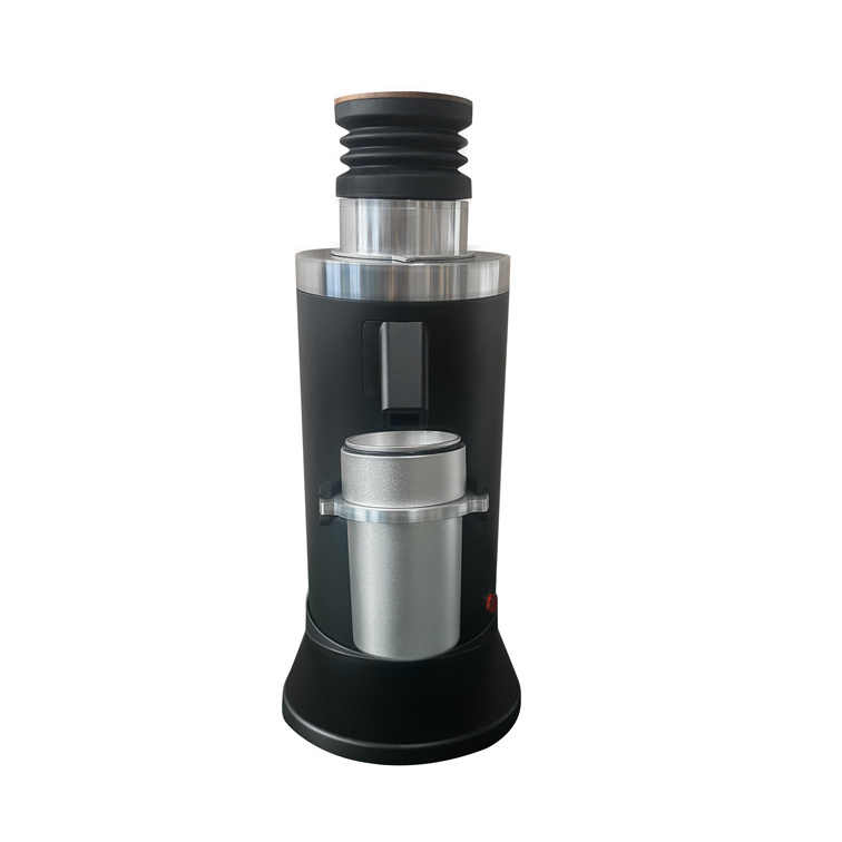 New Df64 Electric Coffee Bean Grinder Large Aluminium Alloy Grinder Coffee Machine 220v Industrial Coffee Grinder