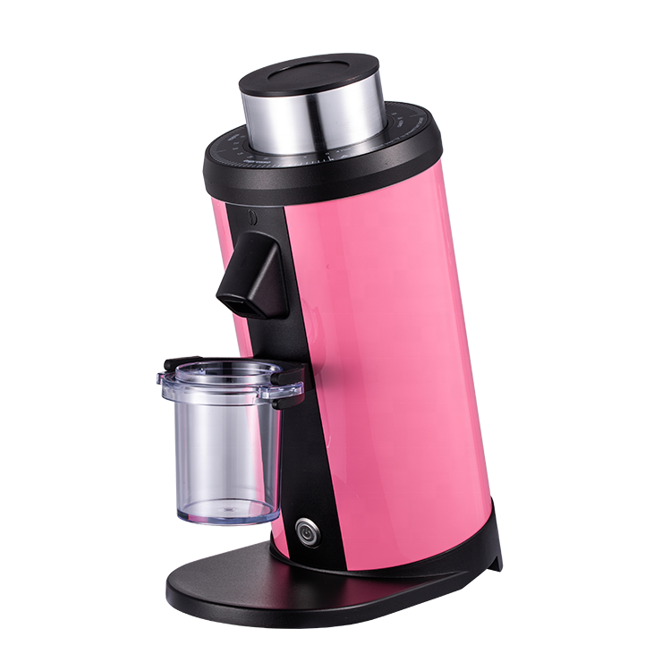 Factory fast deliver Pink DF64 coffee grinder 220V  single dose grinder 64mm burr DF64 grinder