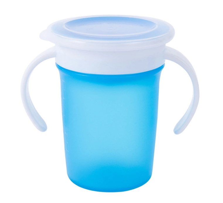 BEST BPA Free Baby  Kids Training Cup Miracle Magic  Choke Proof Water Cups   with Handles Baby Bottle Standard