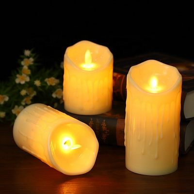 LED Flameless Candles Battery Operated Candles for Christmas Wedding Home Decor LED Pillar Candles