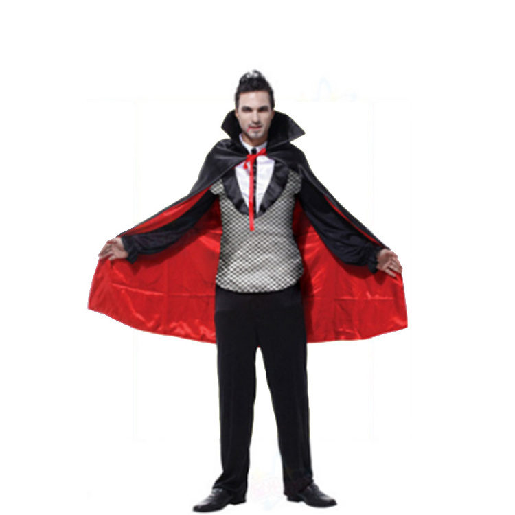 Halloween costumes adult cosplay gothic vampire man costume