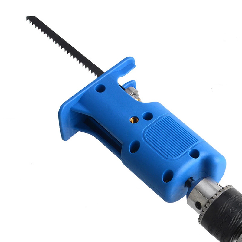 Dupow Portable Electric Drill To Electric Saw Reciprocating Jig Saw Metal File Attachment