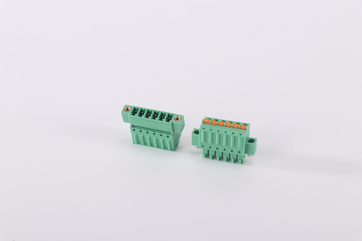 Pitch 3.5mm 3.81mm Strong Electrical Conductivity Switch Weidmuller Pluggable Terminal Block