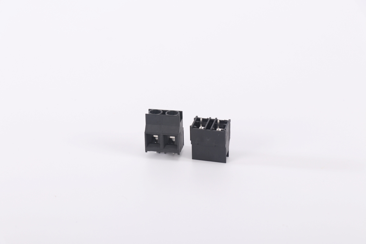 9.5mm Pitch Fast Splice Electric Bus Bar Push Din Rail Barrier Connection Copper Pcb Screw Terminal Block