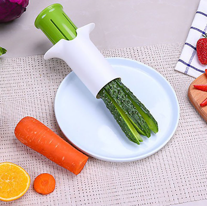 Multi-function Kitchen Fruit and Vegetable Chopper Slicer Cutting Tools Sushi Cucumber Cutter Slicer