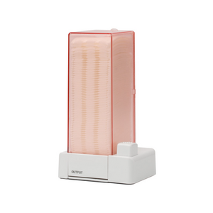 Automatic Cotton Pad Holder,Square Press Out Cosmetic Cotton Pad Holder and Organizer,Lint-Free Nail with Dispenser