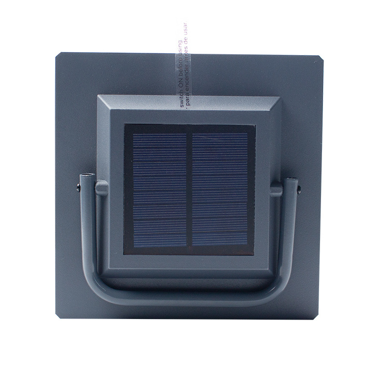 High Brightness Energy Efficient Durable Using Low Price Led Garden Fence Post Solar Light Indoor Led