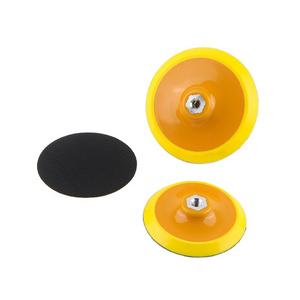 Supplier Wholesale 4 inch Professional Backing Pad Durable Flexible Like Foam Polishing Pad