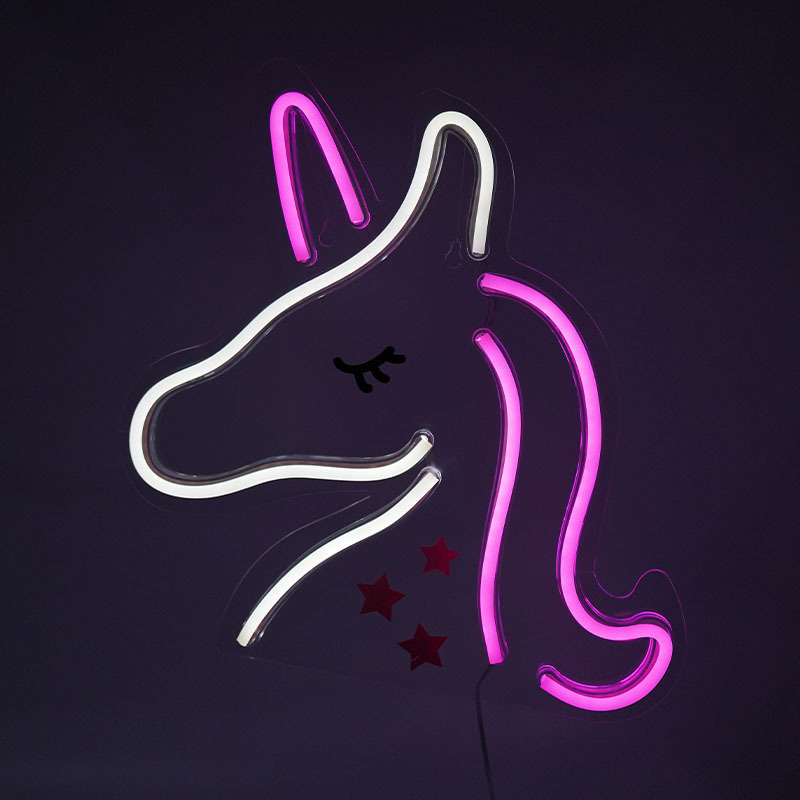 Custom Neon Sign unicorn Home Wall ps 12v Led Neon Lights For Gaming Decor