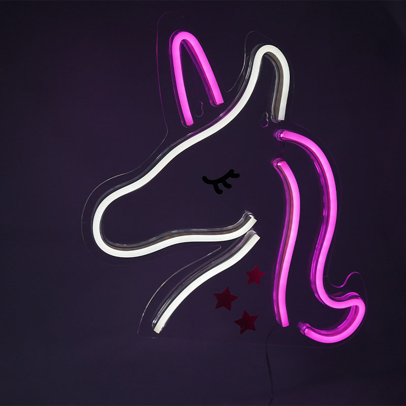 Custom Neon Sign unicorn Home Wall ps 12v Led Neon Lights For Gaming Decor