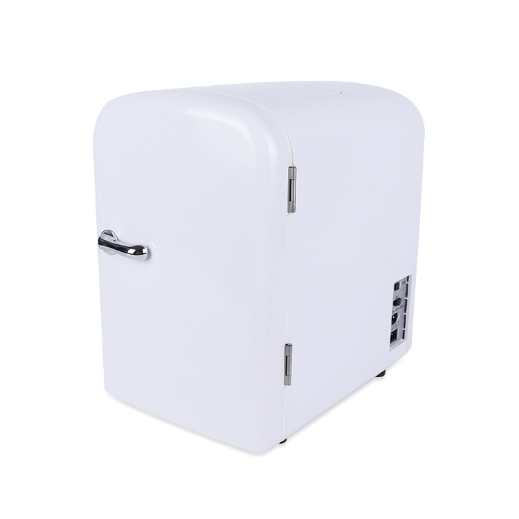 Wholesale mini fridge with lock and key, makeup mini display fridge for cosmetic