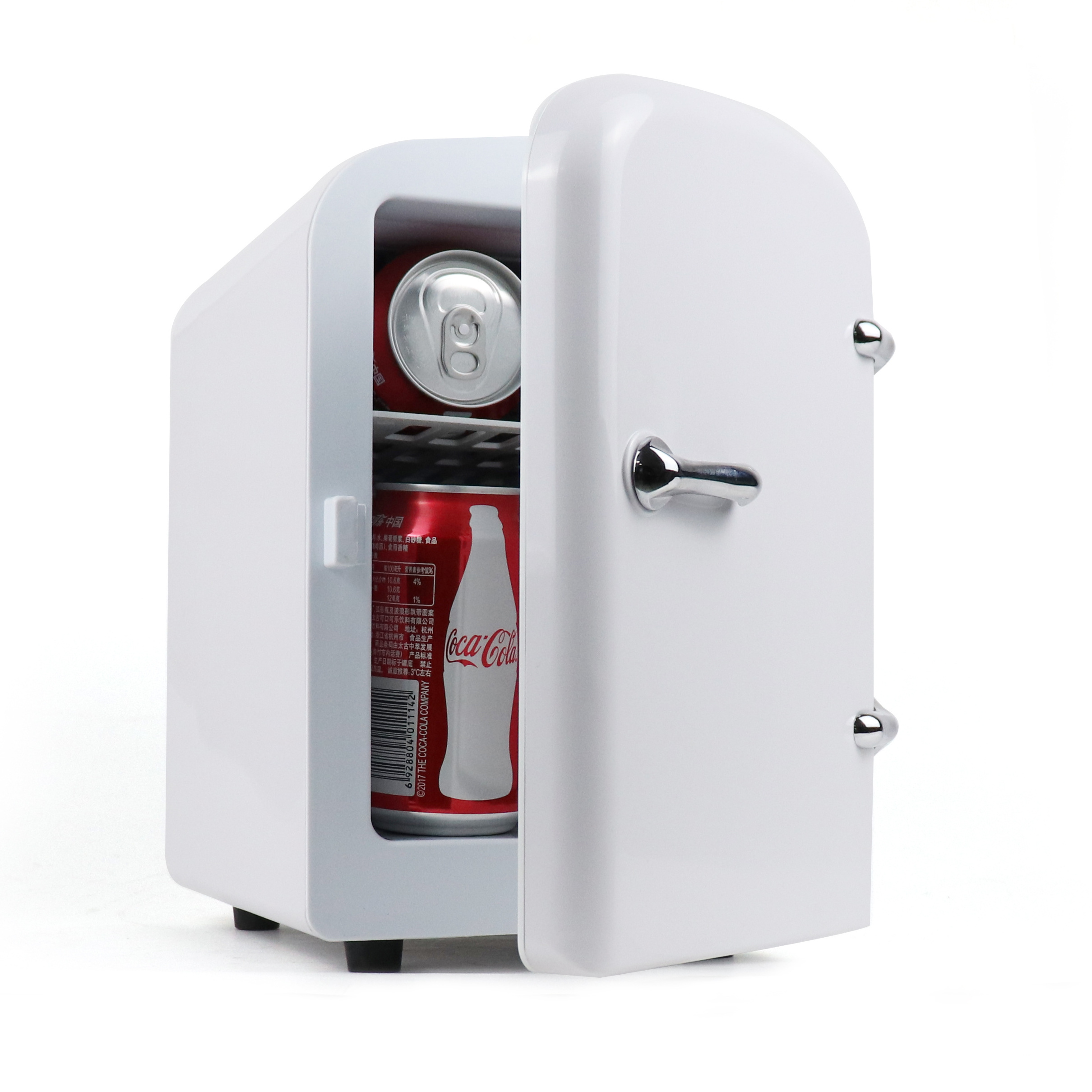 Portable 4L mini fridge customized  colored cosmetic mini fridge