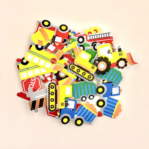 Eco-friendly Fashion traffic design 3D Kids Eva Room Foam Sticker