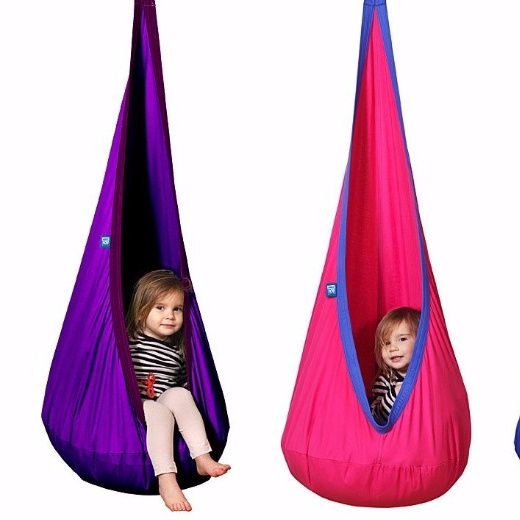 Kids Outdoor Indoor Safe Hanging Hammock Hanging Pod Chair Cocoon