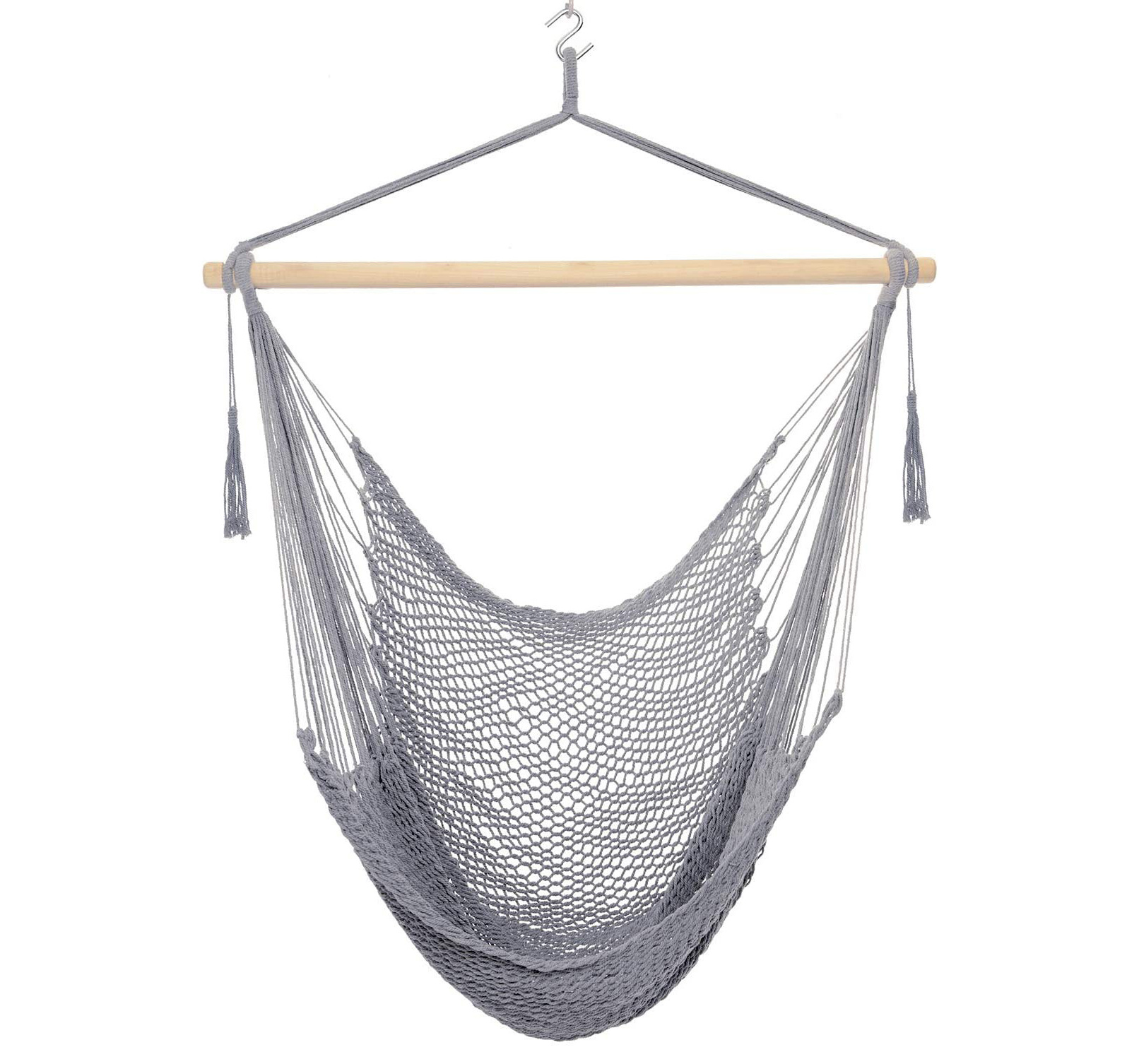 High Quality Cotton Rope Net Hammock Swing Chair for Indoor Outdoor