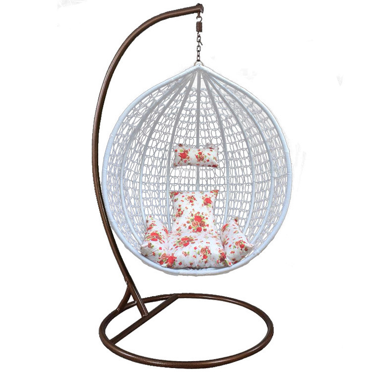 Leisure Balcony Wicker Hanging Rattan Swing chair for Patio/Bedroom