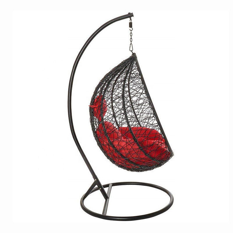 Leisure Balcony Wicker Hanging Rattan Swing chair for Patio/Bedroom