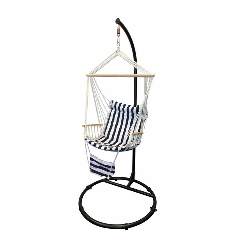 swing chair hammock Patio hammock hanging chair with Foot Rest