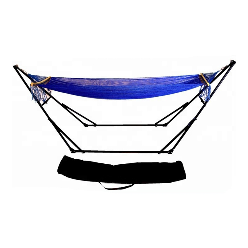 Ribbon Ice Silk Hammock Camping Summer Outdoor Hanging Bed Breathable Swing Hammock