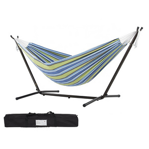 Outdoor Camping Stainless Steel Portable Hammock Stand with Carry Bag