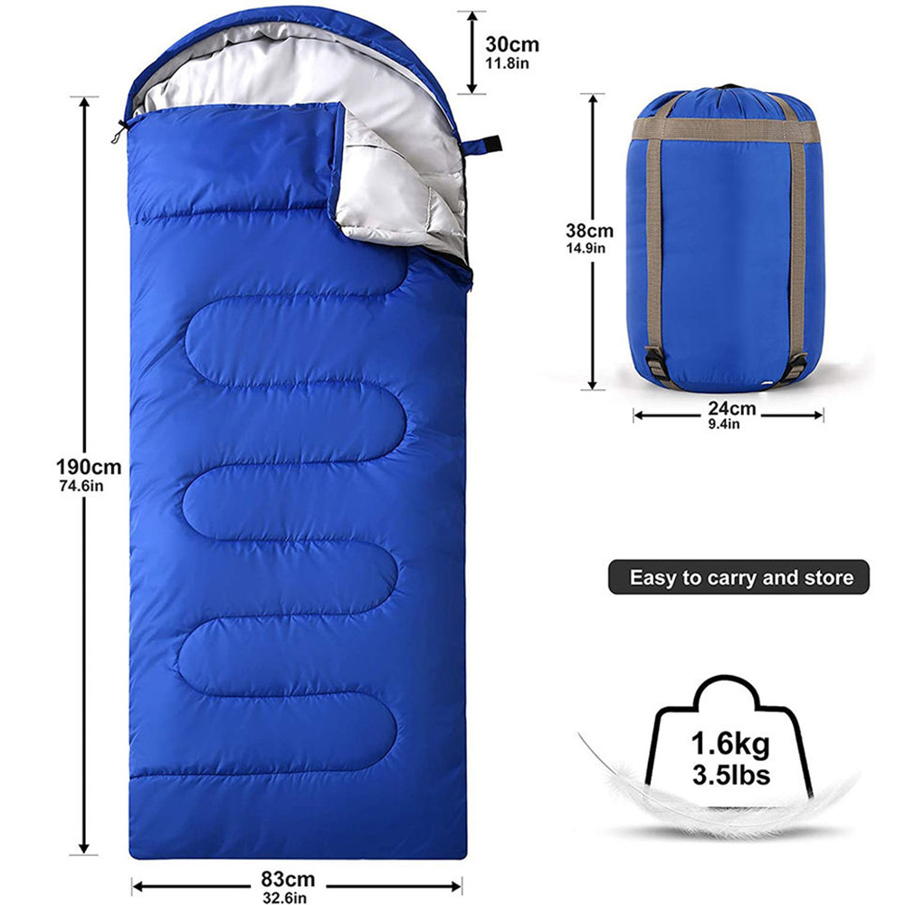 Outdoor Sleeping Bag All Season Warm Backpacking Camping Hammock Sleeping Bag