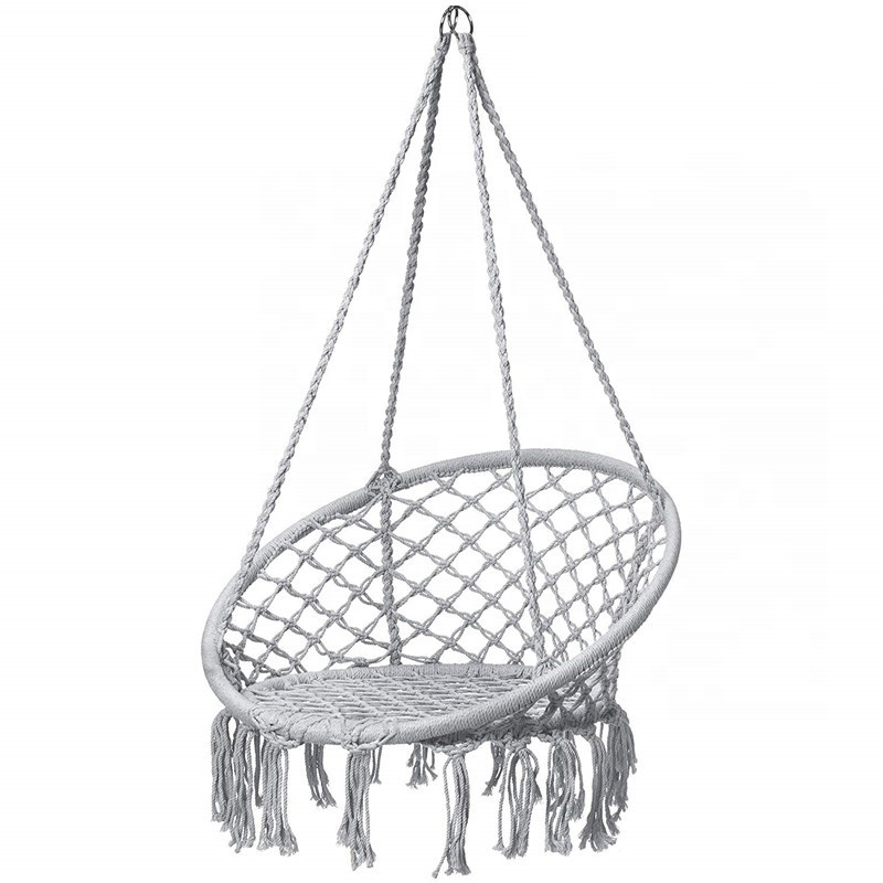 Scandi-Boho Style Circle Manufacturer Swing Hammock Chair