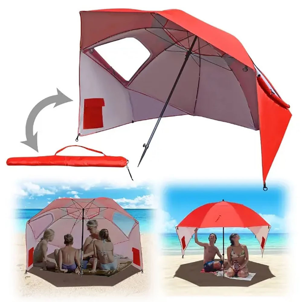 Sport-Brella Waterproof Camping Sun Canopy Shelter Outdoor Beach Umbrella