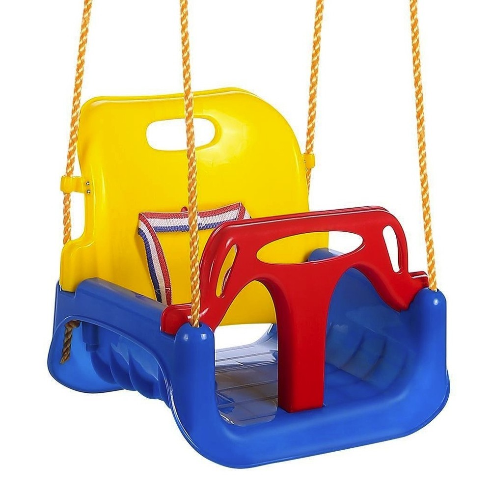 factory  High quality premium indoor and outdoor PP Plastic  Kids baby swing seat with stand