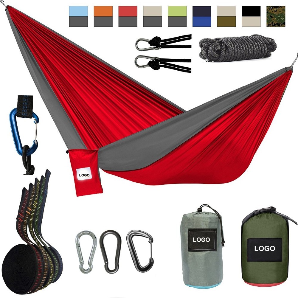 Nylon Hammock Outdoor Camping Hammock Ripstop Parachute Camping Hammock