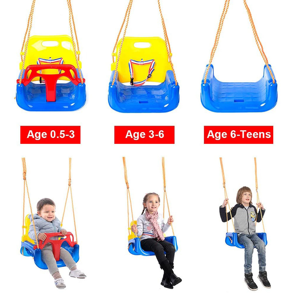 Round Plastic Chair Plastic baby swing chair Children patio swing for Kids