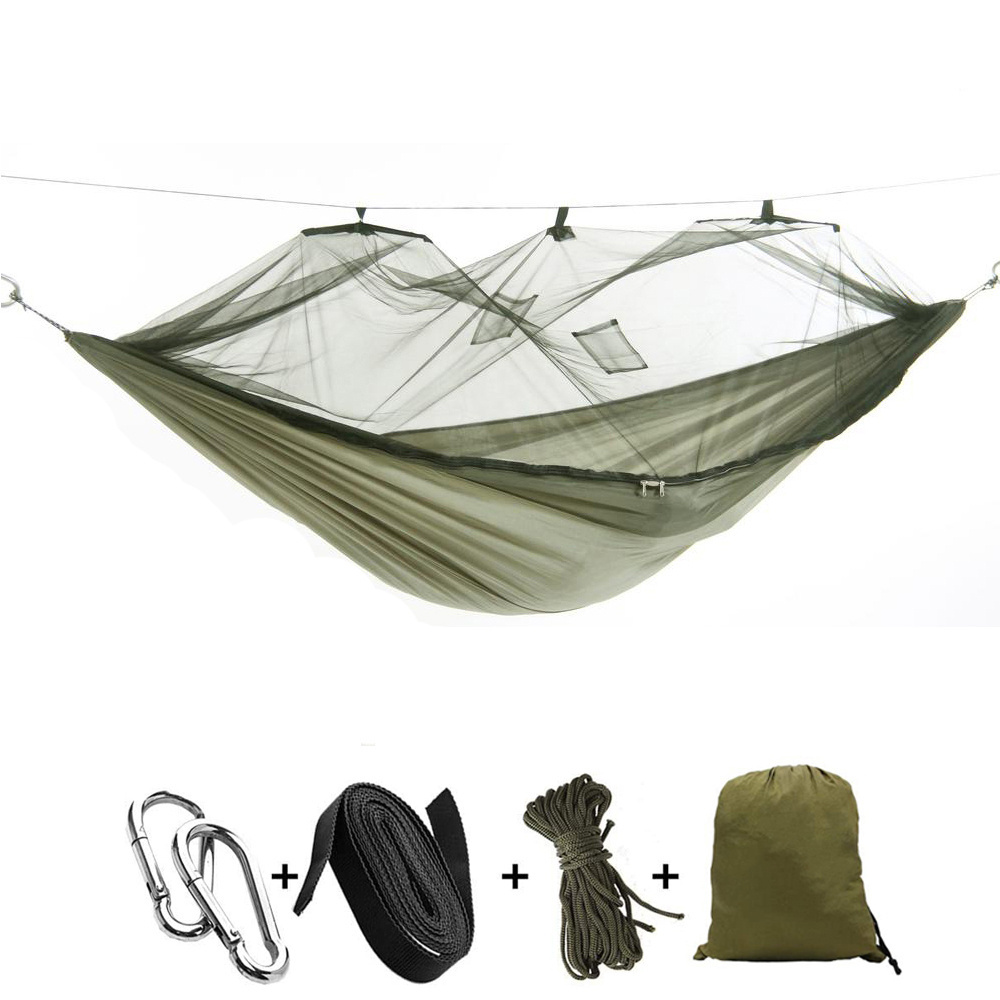 Portable Camping Hammock with Mosquito Net