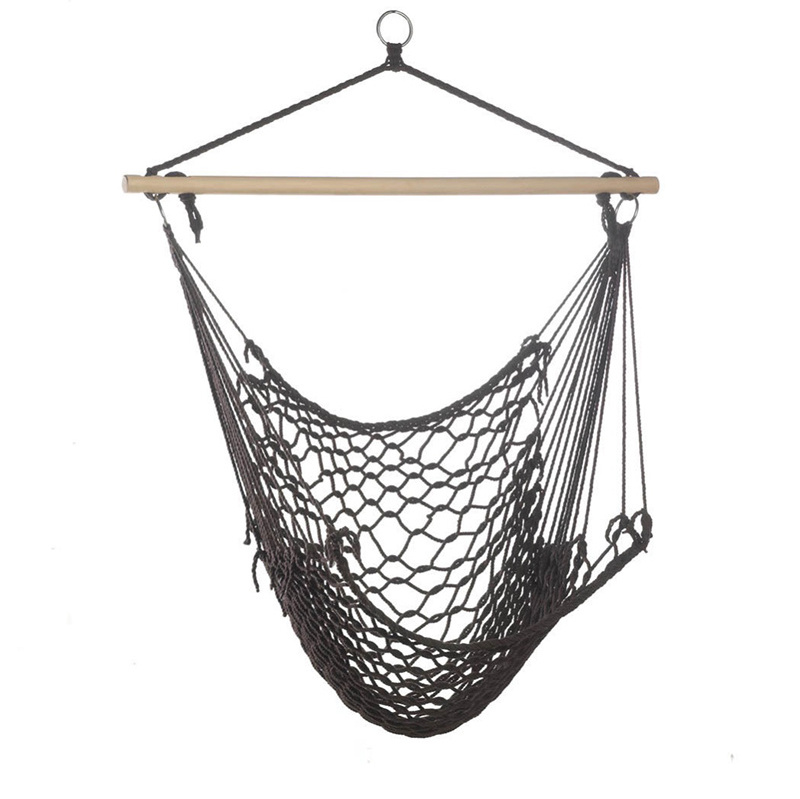 Heavy Duty Sturdy Solid boho chair Macrame Hammock swing Chair Woven Swing Chair